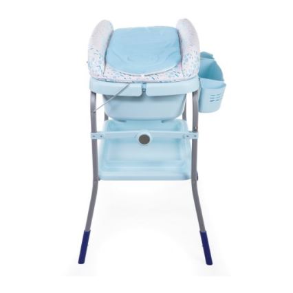 Chicco - Přebalovací stolek s vaničkou CUDDLE&BUBBLE modrá