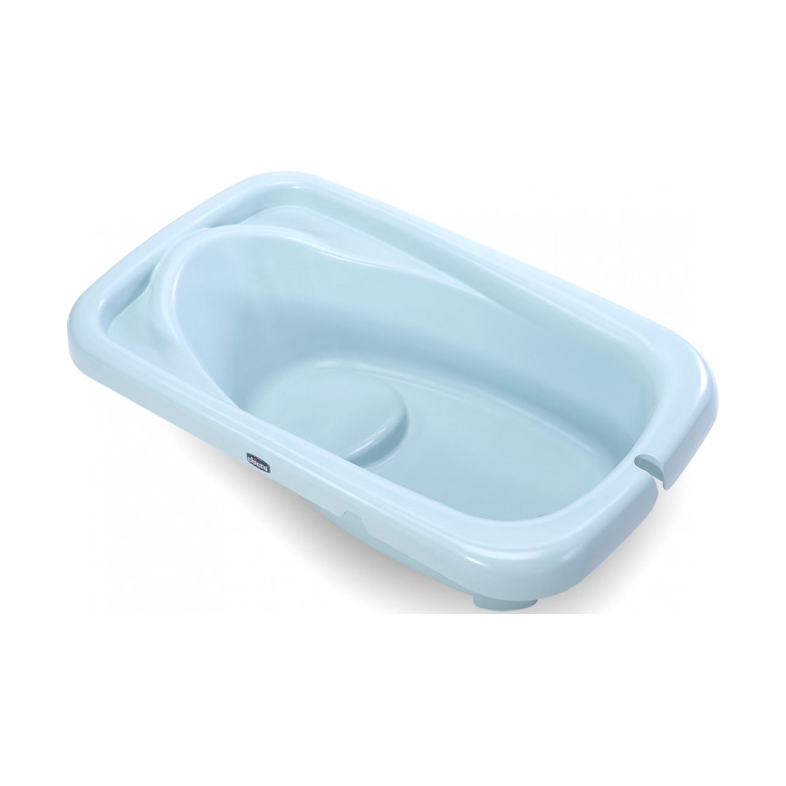 Chicco - Přebalovací stolek s vaničkou CUDDLE&BUBBLE modrá