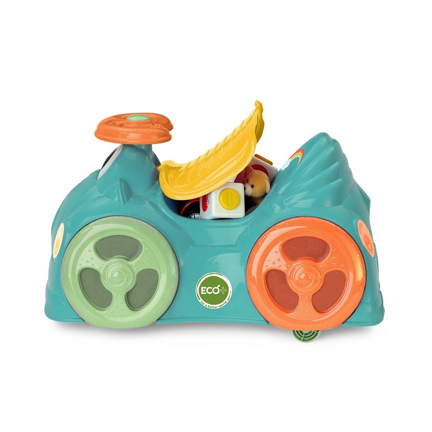 Chicco - Sportovní kočárek GOODY XPLUS Black Re_Lux Eco+ + odrážedlo ALL AROUND