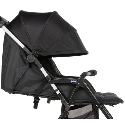 Chicco - Sportovní kočárek pro dvojčata OHLALA TWIN Black Night černá