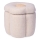 Childhome - Box na hračky FLOWER pr. 35 cm krémová