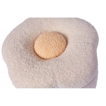 Childhome - Box na hračky FLOWER pr. 35 cm krémová