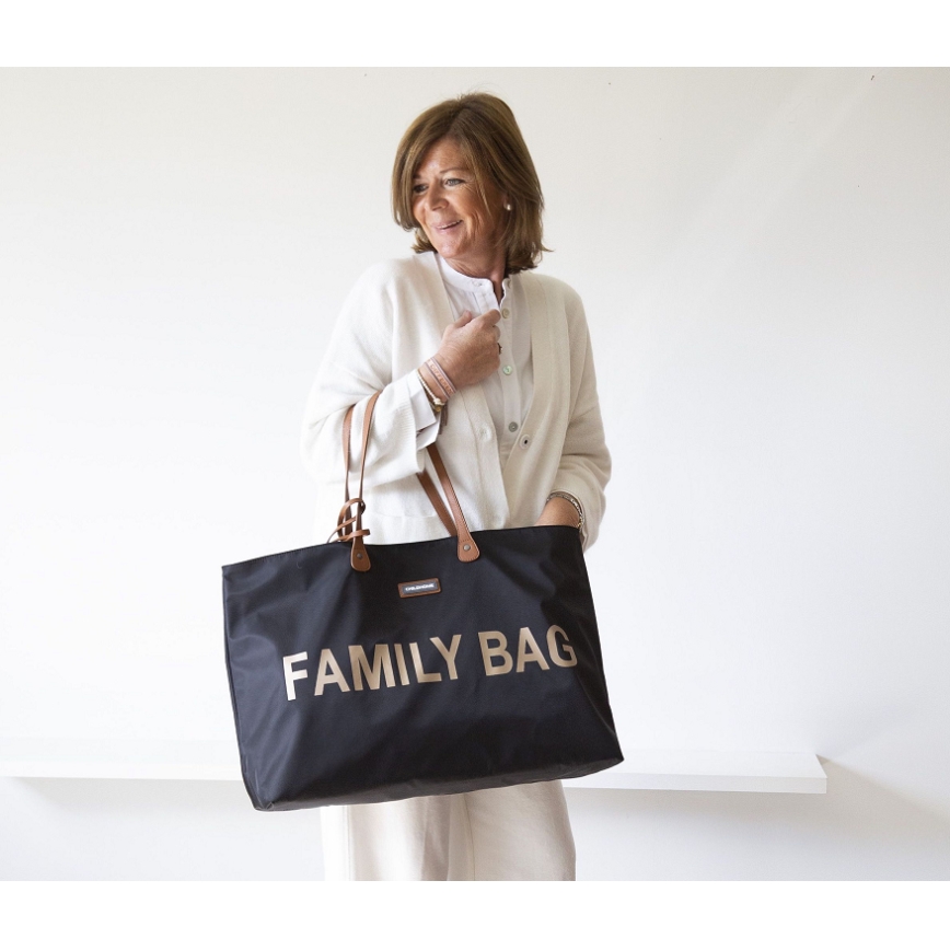 Childhome - Cestovní taška FAMILY BAG černá