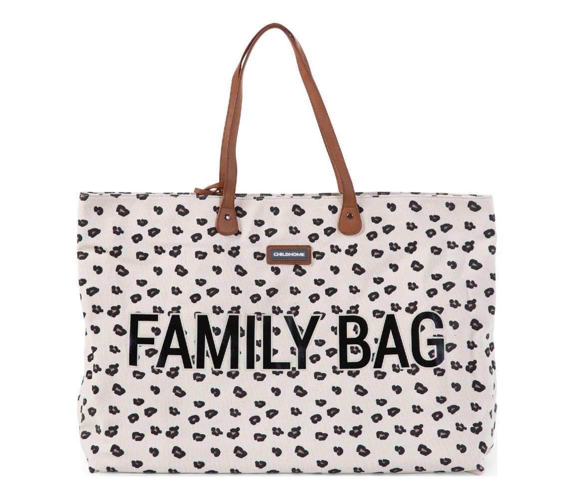 Childhome Childhome - Cestovní taška FAMILY BAG leopard FBB0024