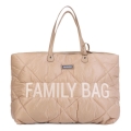 Childhome - Cestovní taška FAMILY BAG PUFFERED krémová