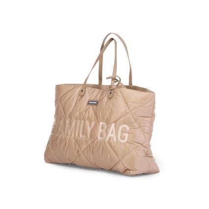 Childhome - Cestovní taška FAMILY BAG PUFFERED krémová