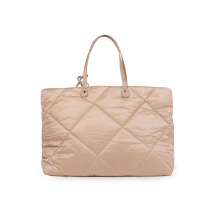 Childhome - Cestovní taška FAMILY BAG PUFFERED krémová