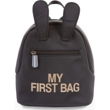 Childhome CWKIDBBL - Dětský batoh MY FIRST BAG černá