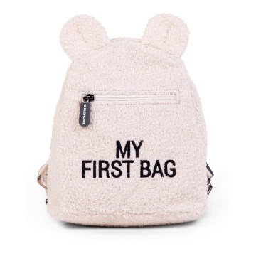 Childhome CWKIDBTW - Dětský batoh MY FIRST BAG krémová