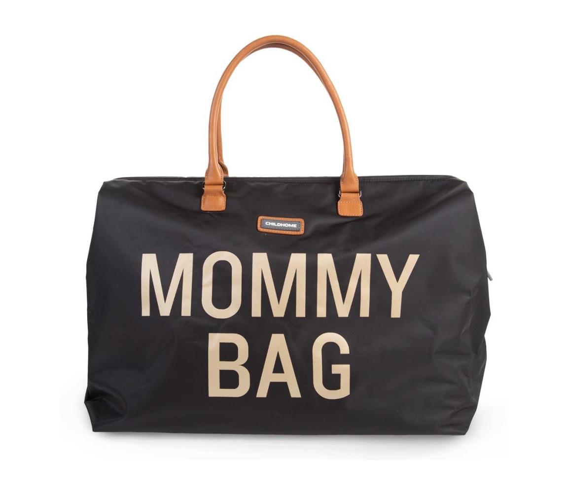Childhome Childhome CWMBBBLGO - Přebalovací taška MOMMY BAG černá FBB0029