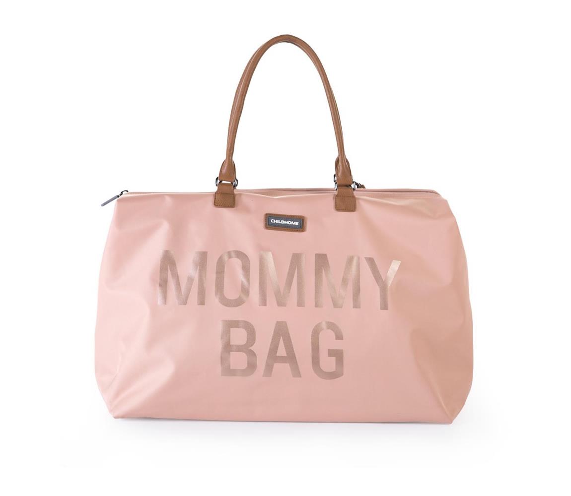 Childhome Childhome CWMBBP - Přebalovací taška MOMMY BAG růžová FBB0032