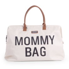Childhome CWMBBWH - Přebalovací taška MOMMY BAG krémová