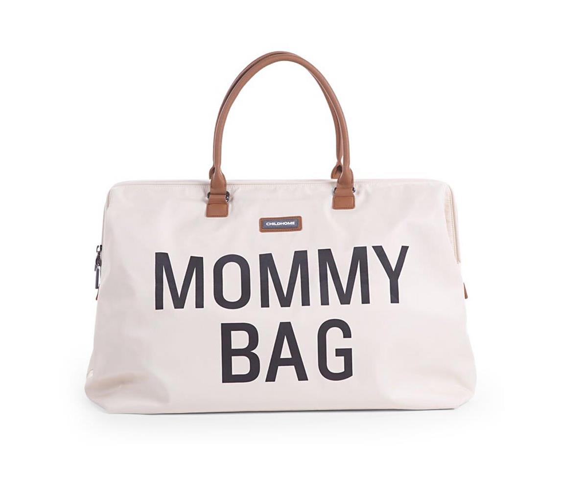 Childhome Childhome CWMBBWH - Přebalovací taška MOMMY BAG krémová FBB0031