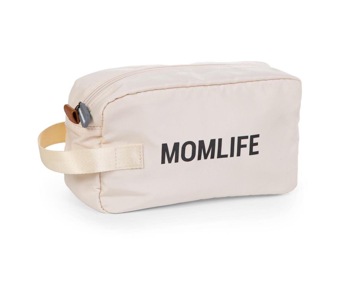 Childhome Childhome CWTBMWH - Toaletní taška MOMLIFE krémová FBB0036