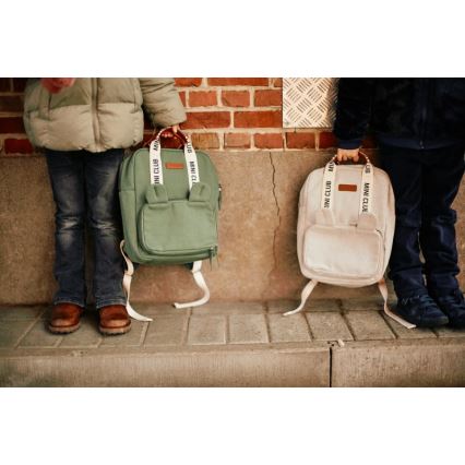 Childhome - Dětský batoh MINI CLUB zelená