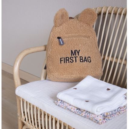 Childhome - Dětský batoh MY FIRST BAG hnědá