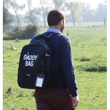 Childhome - Přebalovací batoh DADDY BAG černá