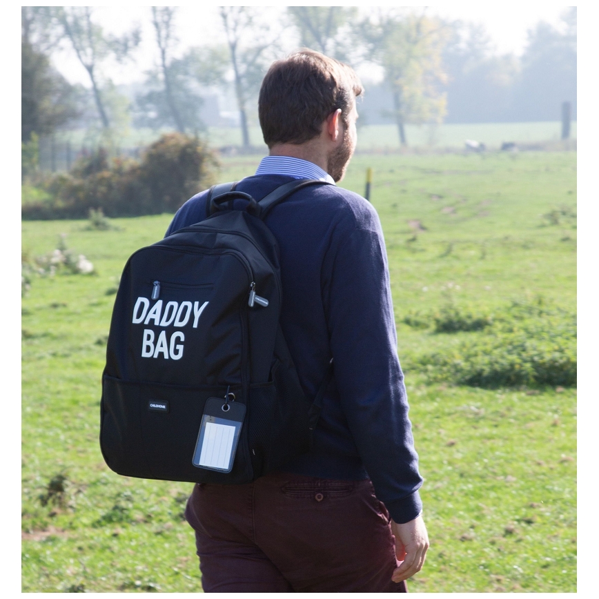 Childhome - Přebalovací batoh DADDY BAG černá