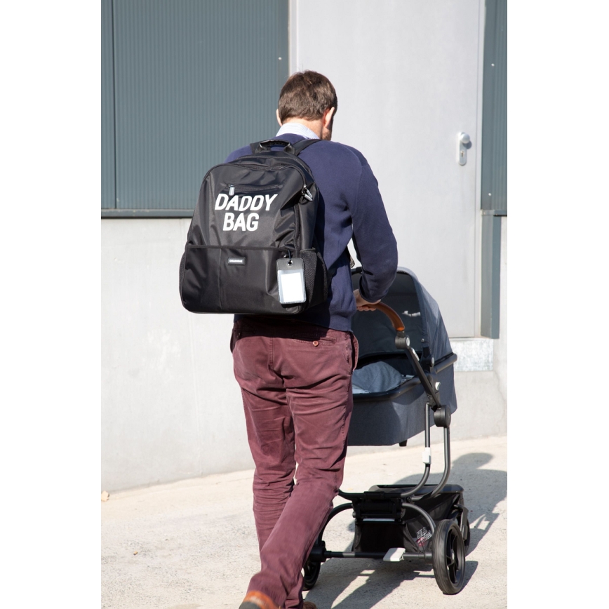 Childhome - Přebalovací batoh DADDY BAG černá