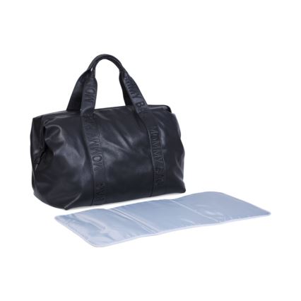 Childhome - Přebalovací taška MOMMY BAG LEATHER černá