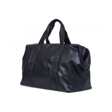Childhome - Přebalovací taška MOMMY BAG LEATHER černá