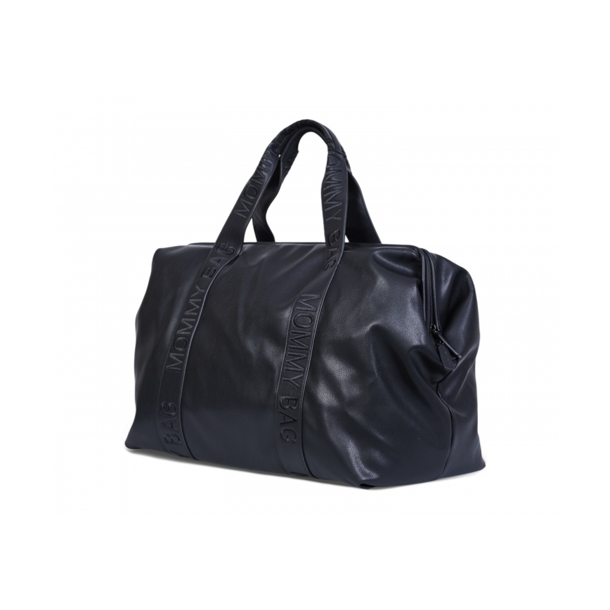 Childhome - Přebalovací taška MOMMY BAG LEATHER černá