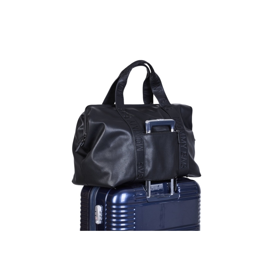 Childhome - Přebalovací taška MOMMY BAG LEATHER černá