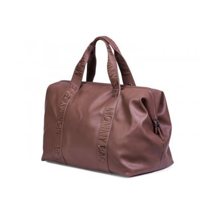 Childhome - Přebalovací taška MOMMY BAG LEATHER hnědá