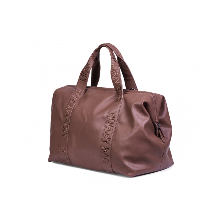 Childhome - Přebalovací taška MOMMY BAG LEATHER hnědá