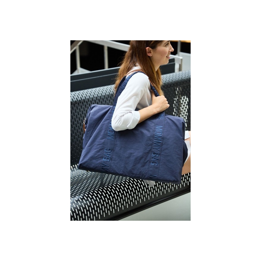 Childhome - Přebalovací taška MOMMY BAG modrá