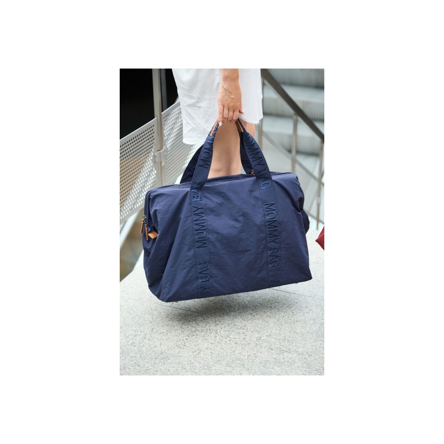 Childhome - Přebalovací taška MOMMY BAG modrá