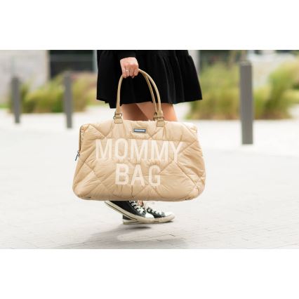 Childhome - Přebalovací taška MOMMY BAG PUFFERED béžová