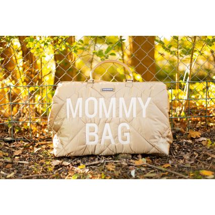 Childhome - Přebalovací taška MOMMY BAG PUFFERED béžová