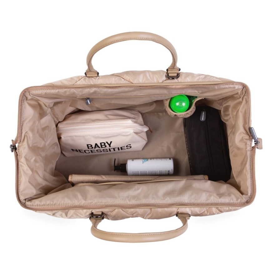 Childhome - Přebalovací taška MOMMY BAG PUFFERED béžová