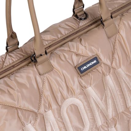 Childhome - Přebalovací taška MOMMY BAG PUFFERED béžová