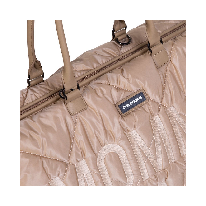 Childhome - Přebalovací taška MOMMY BAG PUFFERED béžová