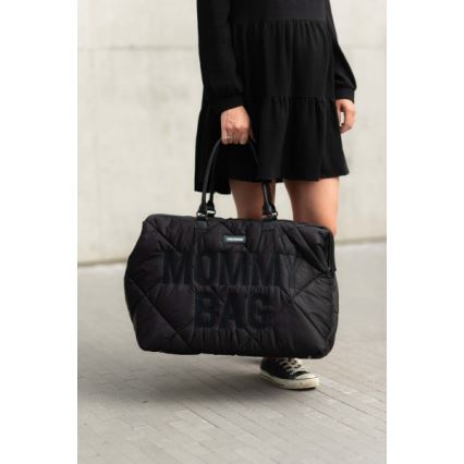 Childhome - Přebalovací taška MOMMY BAG PUFFERED černá