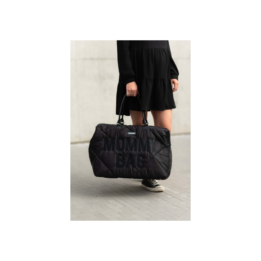 Childhome - Přebalovací taška MOMMY BAG PUFFERED černá