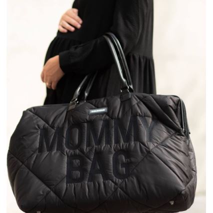 Childhome - Přebalovací taška MOMMY BAG PUFFERED černá
