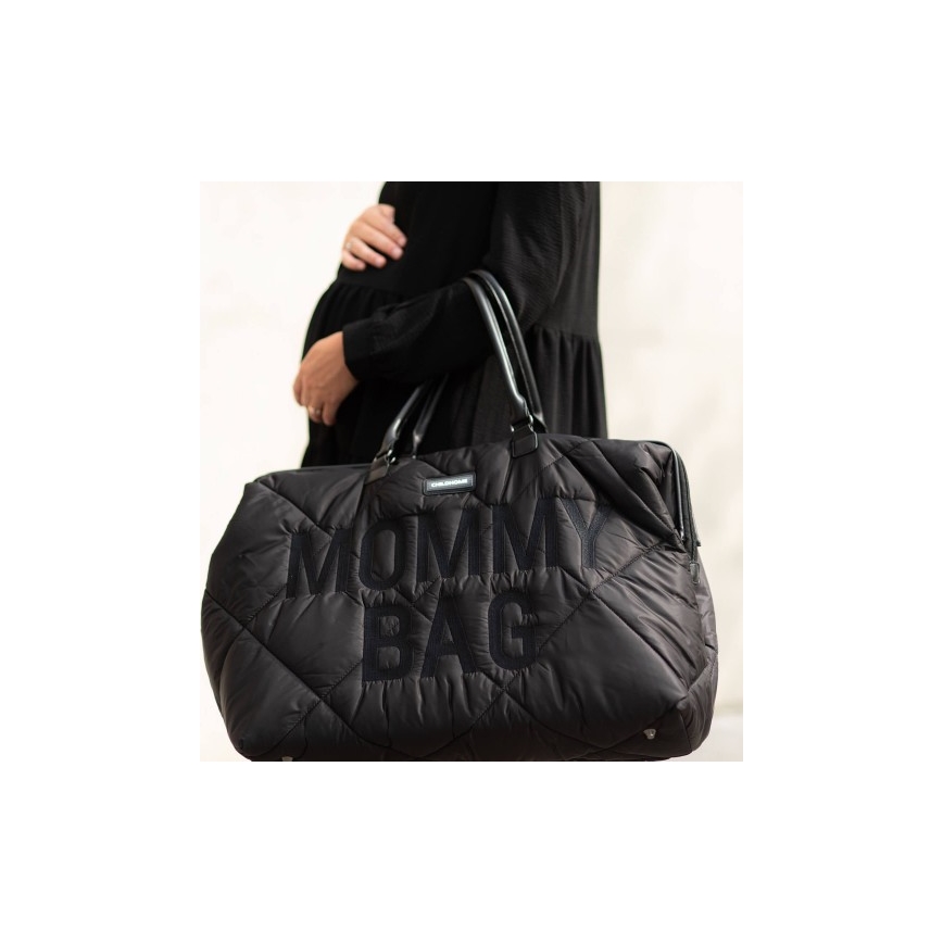 Childhome - Přebalovací taška MOMMY BAG PUFFERED černá