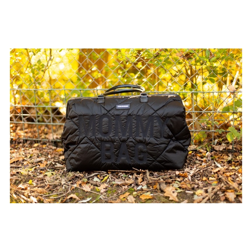 Childhome - Přebalovací taška MOMMY BAG PUFFERED černá