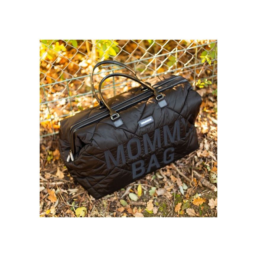 Childhome - Přebalovací taška MOMMY BAG PUFFERED černá