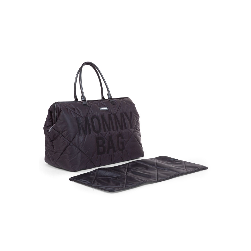 Childhome - Přebalovací taška MOMMY BAG PUFFERED černá