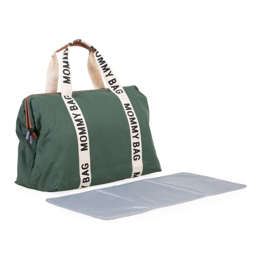 Childhome - Přebalovací taška MOMMY BAG zelená