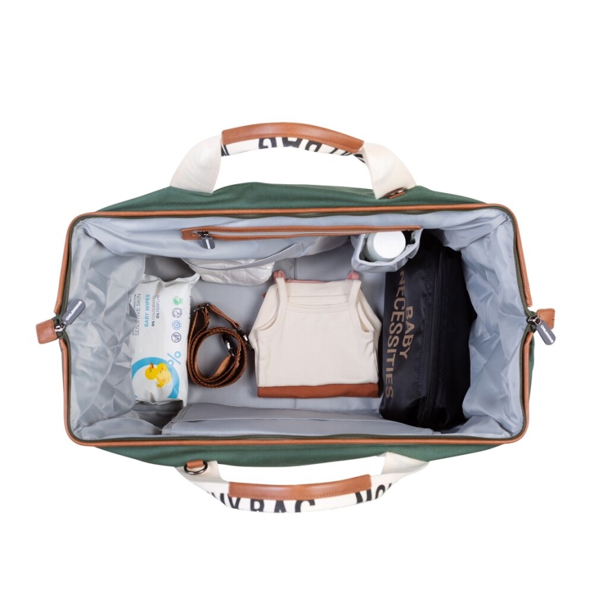 Childhome - Přebalovací taška MOMMY BAG zelená
