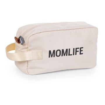Childhome - Toaletní taška MOMLIFE krémová