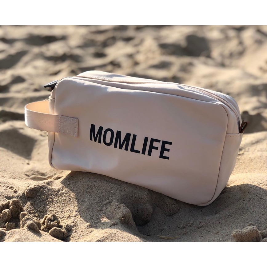 Childhome - Toaletní taška MOMLIFE krémová