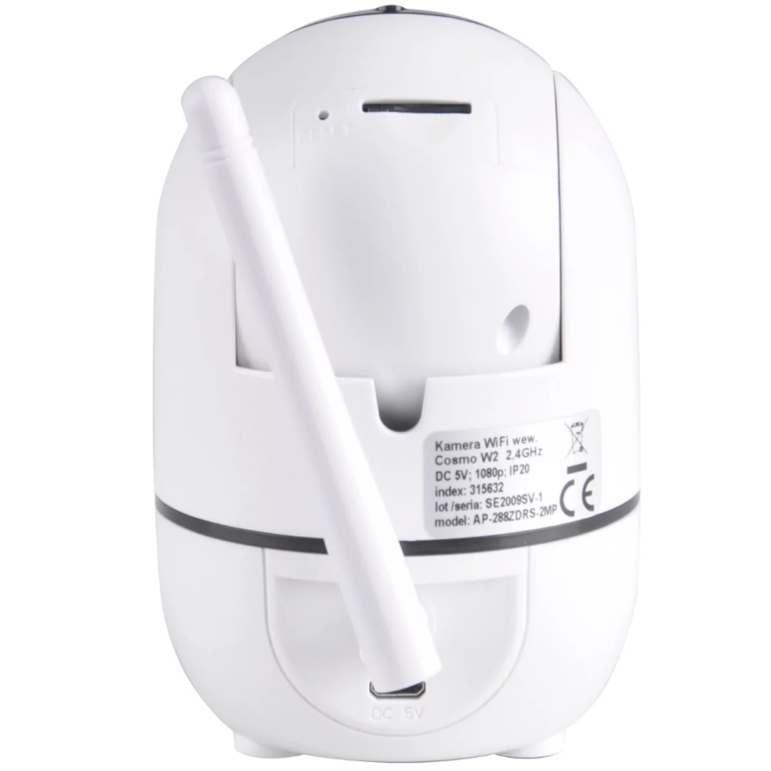 Chytrá kamera COSMO LED/230V/Wi-Fi Tuya