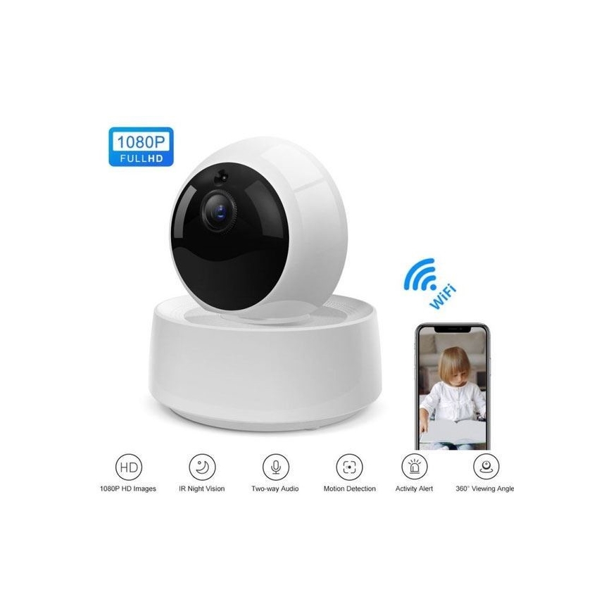 Chytrá kamera LED/5V/FULL HD 1080P Wi-Fi
