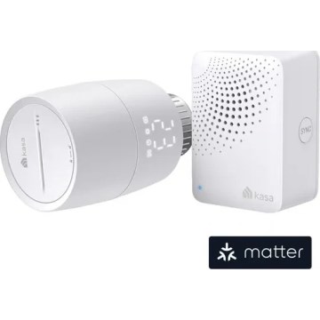 Chytrá termostatická hlavice s LCD displejem 2xAA Tuya